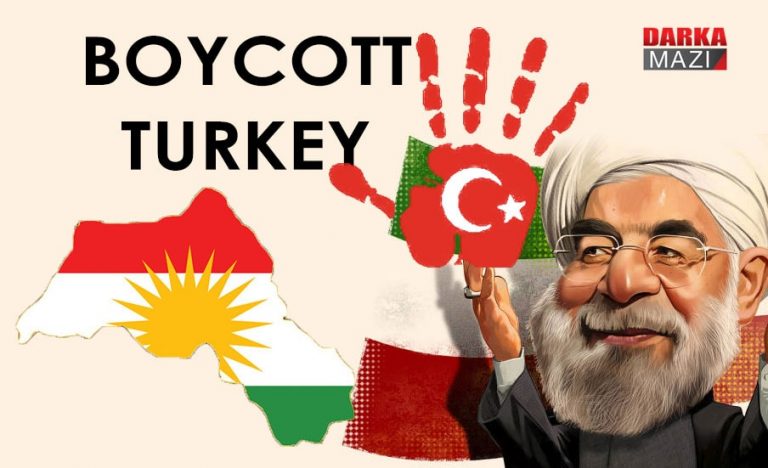 ÎRAN SERKÊŞİYA KAMPÎNA "BAYKOTA TİRKİYÊ" Lİ KURDİSTANÊ DİKE