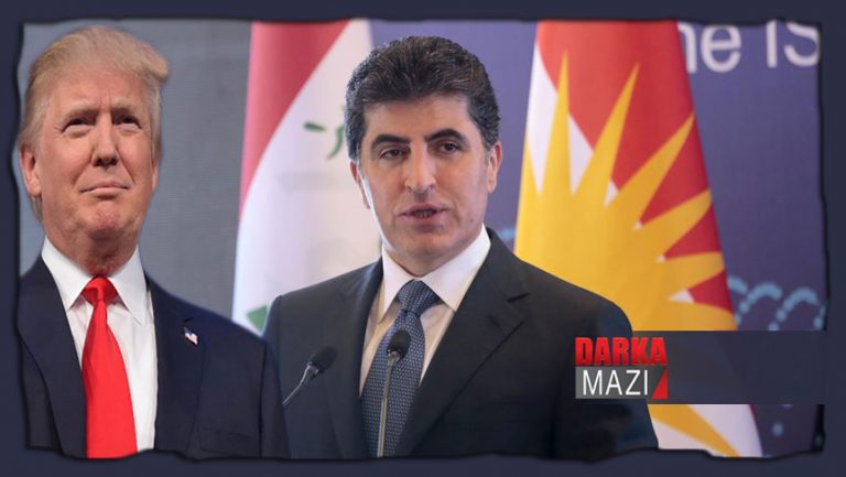 NÊÇÎRVAN BARZANÎ LI GEL DONALD TIRAMP DICIVE