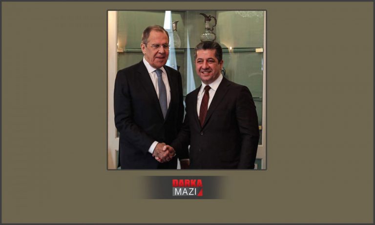 MESRÛR BARZANÎ JI BO ROJAVA KURDISTANÊ DAXWAZÎYEKÊ JI LAVROV DIKE