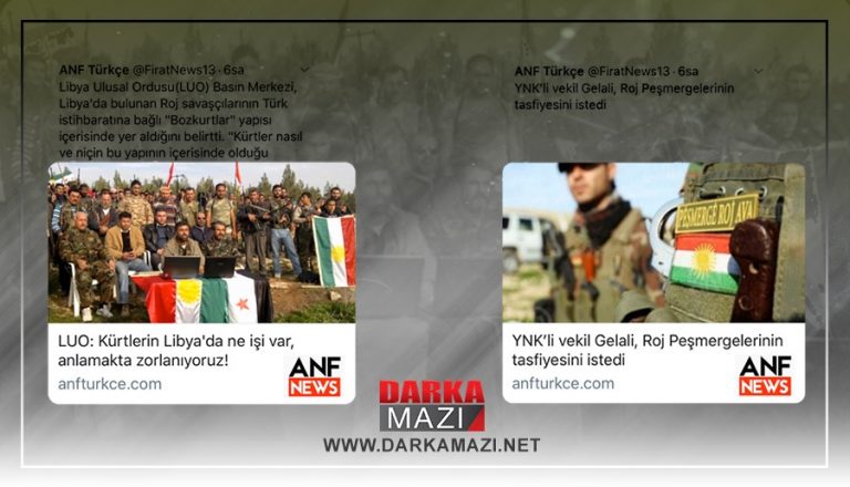 PKK Ê PÎLANEKE NÛ LI DIJÎ HERÊMA KURDISTANÊ DESTPÊKIRÎYE