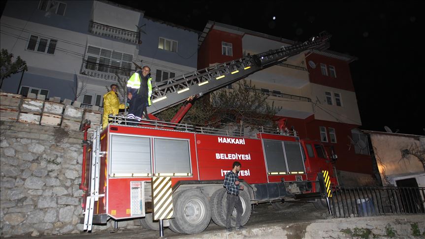 Li Hekariyê bayê gur baniyên avahiyan firandin