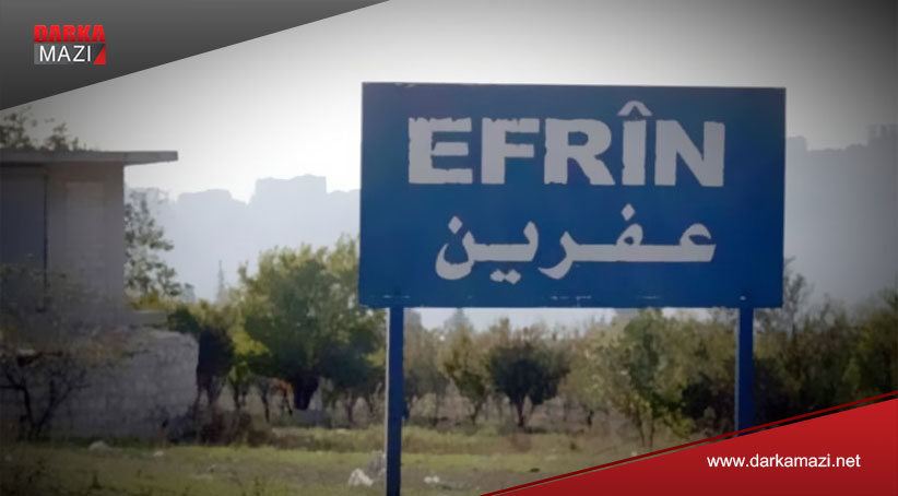 Cesedê keçekê li Efrînê tê dîtin