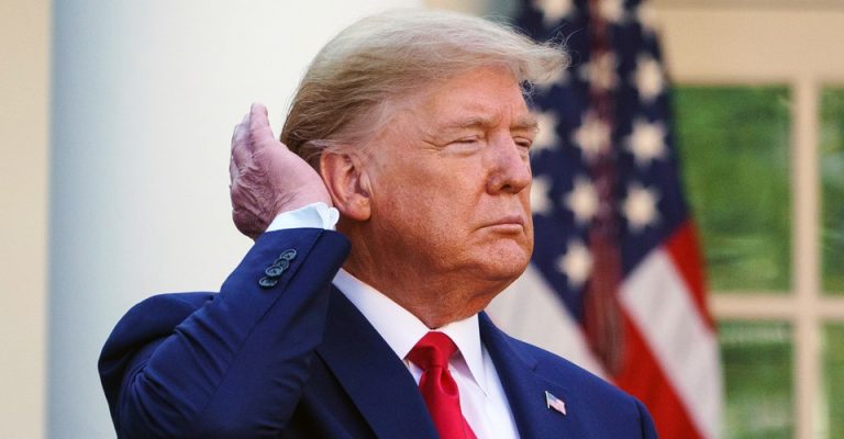 Trump mizgîniyek xweş da