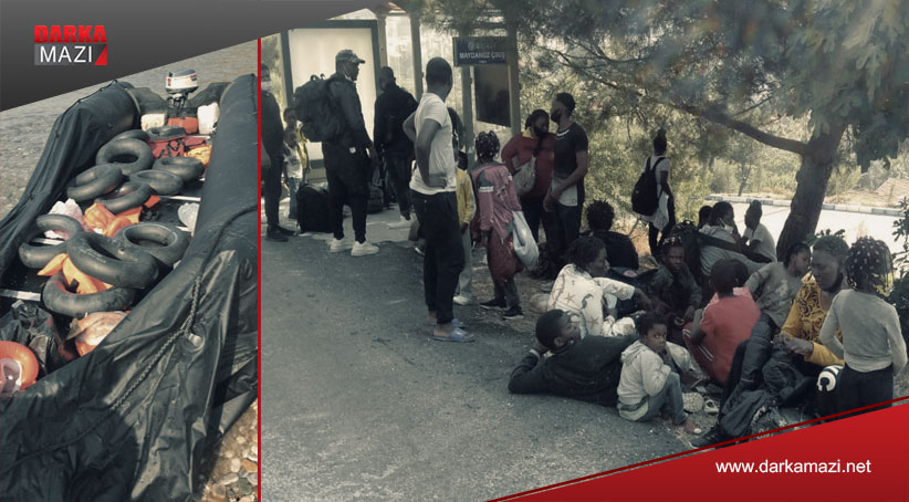 Li Îzmirê 42 koçber hatin girtin