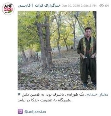 PKK e: "şorişgêrên kurdan bê şerefin"