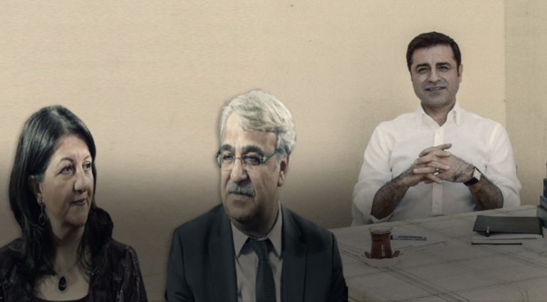 Hevserokên HDP ê li gel Demîrtaş civîyan