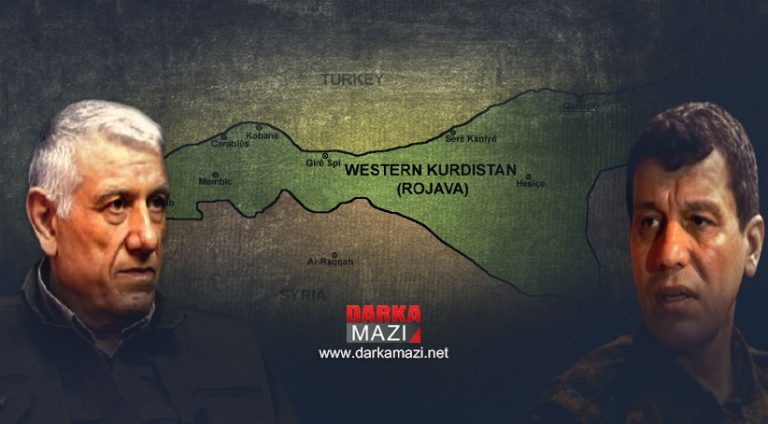 Mazlum Abdî peyamek veşartî da PKK?