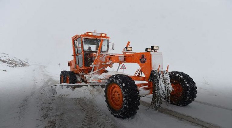 Li Dêrsimê ji ber berfê rêya 25 gundan hat girtin