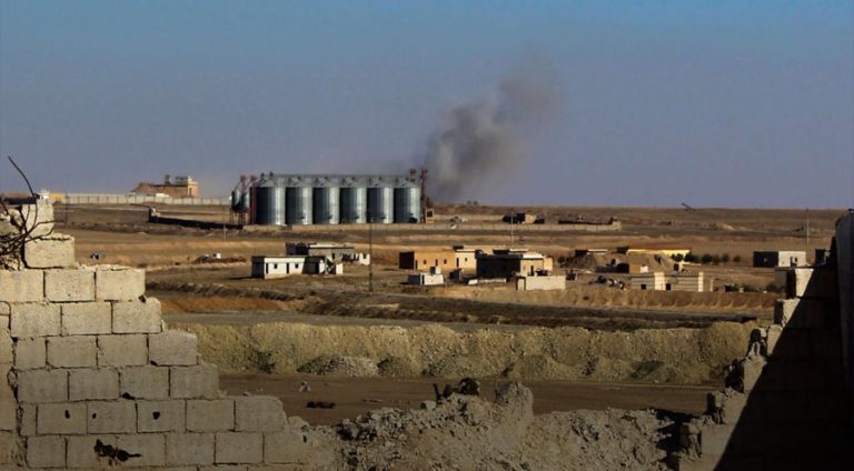 Tirkyê Eyn Îsa topbaran dike