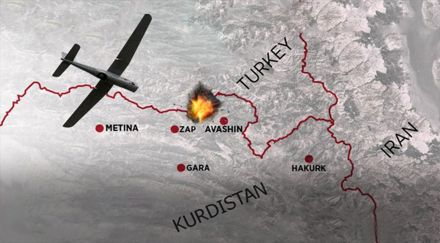 Li Avaşîn dirbekê giran bi PKK ê ket