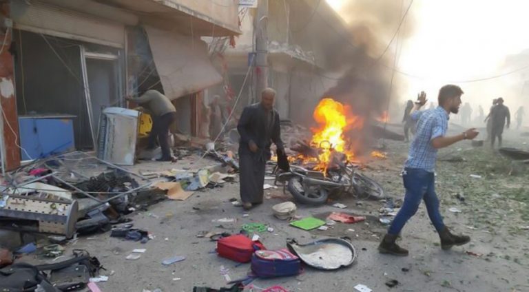 Li Girê Sipî teqînekê pêtirî 10 kesan kuştin û birîndar kirin