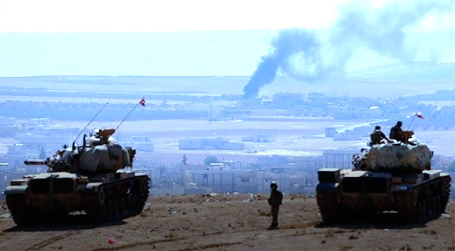 YPG li Til Rifet û Şehbayê bi tundî hat topbarankirin
