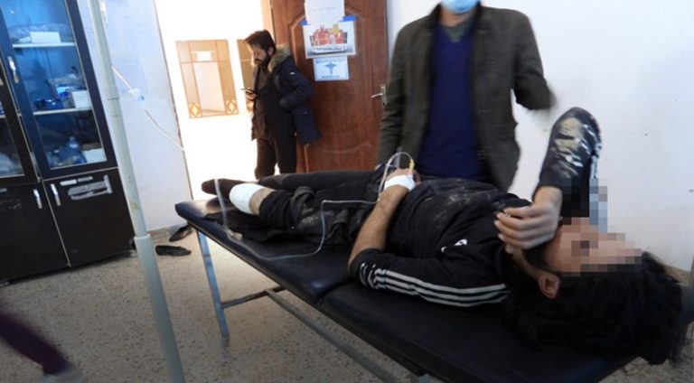 Di encama topbarana artêşa Tirkiyê de li Eyn Îsayê jinek û ciwanek birîndar bûn