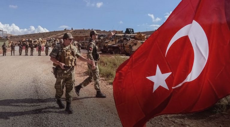 Tirkiye baregehên serbazî li Eyn Îsa ava kir