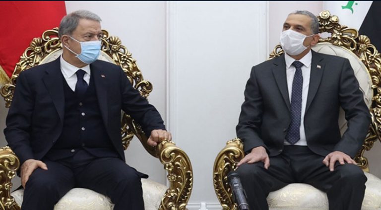 Wezîrê bergiriyê yê Tirkiyê bi wezîrê karên hundir yê Iraqê re hevdîtin kir