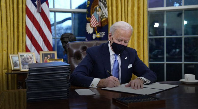 Joe Biden hin cezayên ser milîsên Îranî da sekinandin