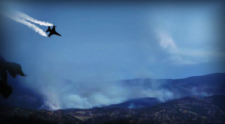 PKKe li sînorê Çemankê tê bombebaran kirin