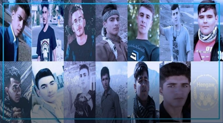 Hengaw: Di sala 2020an de 17 zarok ji aliyê Îranê ve hatin desteserkirin 