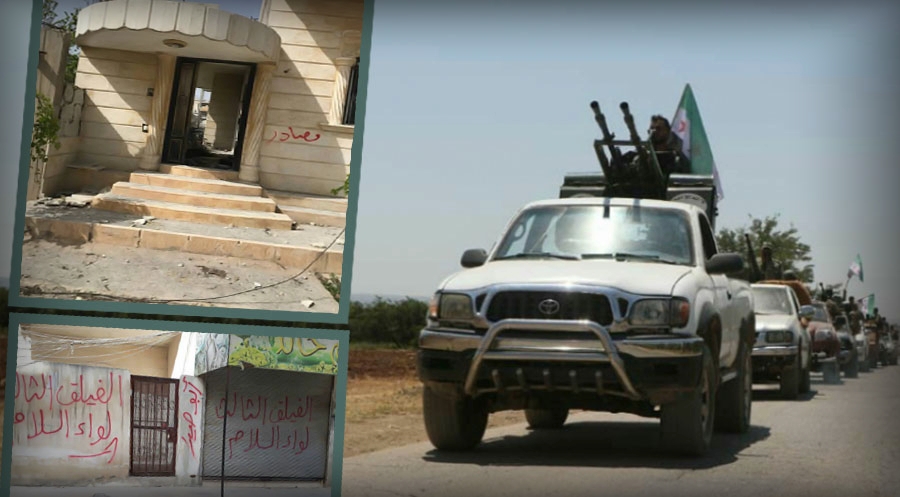 Xaniyên Kurdên Efrînê bi çeteyên ji Lîbyayê vegerîn tên danyîn