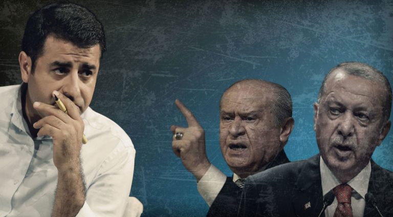 HDP e: Demîrtaş ji ber têkoşîna li dijî AKP ê bi dîl hatîye girtin