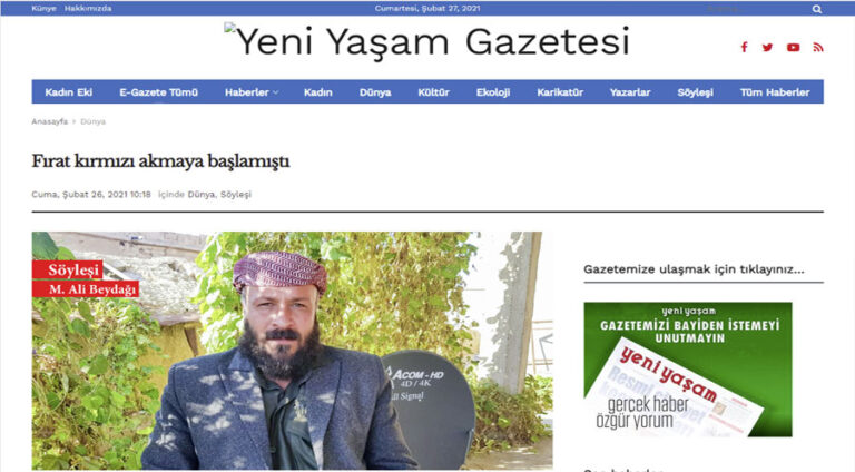 PKKe berdewame di servîskirina derewan de