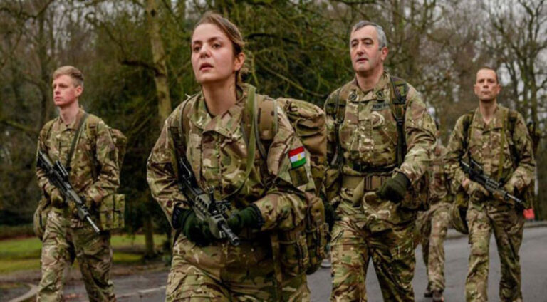 Pêşmergeya Kurdistanê bawernameya xwe ji Royal Military Academy Sandhurst wergirt