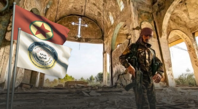 Rêveberîya Xweser warên Kirîstiyanan dagîr dike