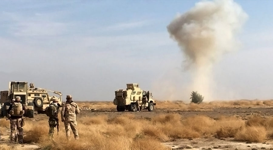 DAÎŞê 11 eskerên Îraqê hedef kirin