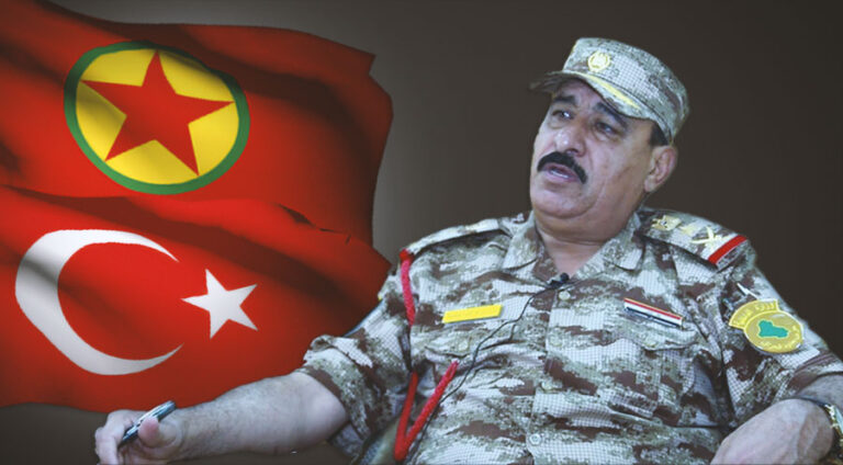 Artêşa Îraqê PKKe rêkê ji boy Tirkiyê xweş dike