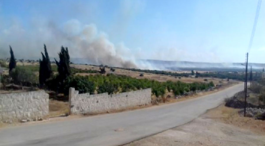 Mîlîşyayên Tirkiyê êrişa Şêrawa kirin