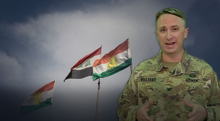 Williams: Divê demildest hemahengî di navbera hêzên Kurdistanê û Iraqê de were dirustkirin