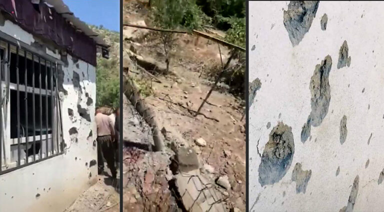 Êrîşa balefiran li geliyê Qumriyê zirar li pey xwe anîn