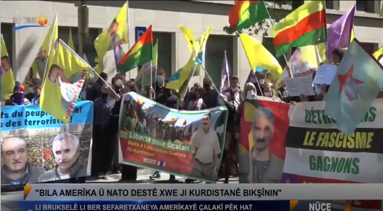 PKKê li Brukselê dijî Nato û Amerîkayê çalakiyek lidarxist