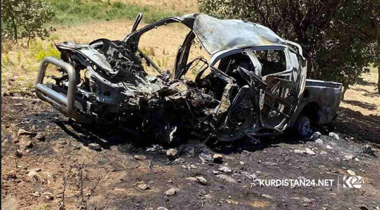 Di êrîşa Tirkiyê de kesek sivîl û 3 gerîla bûn qurbanî