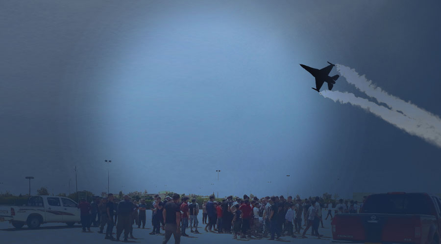 Balafirên Tirkiyê kampa Mexmûrê bordoman kir