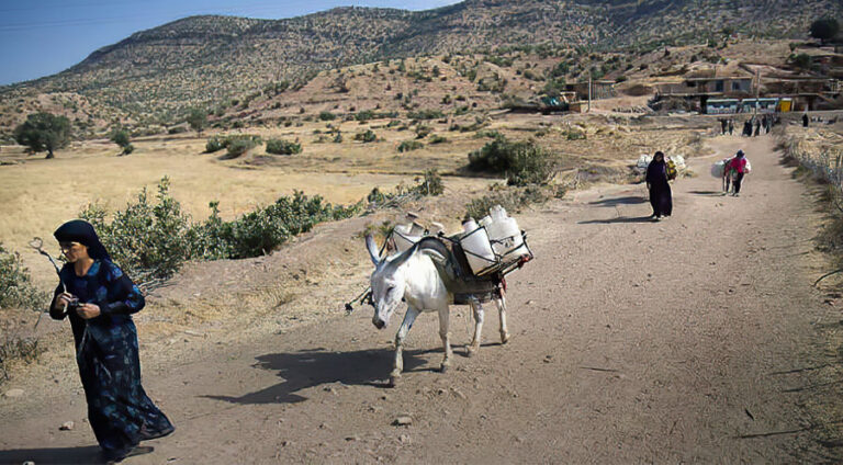 bi dehan gundên Kirmaşanê bê ava vexwarinê mane
