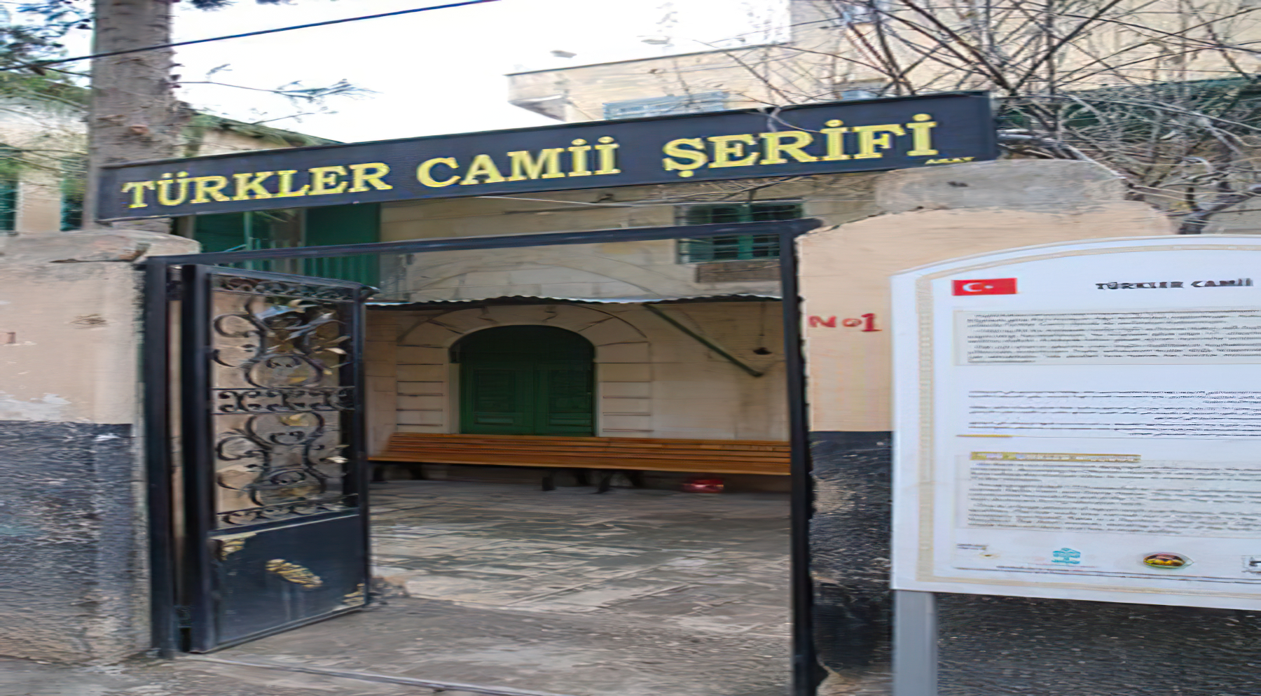 Navê mizgefta ‘Kurtler Camîî’ guhertin û kirin ‘Turkler Camîî'