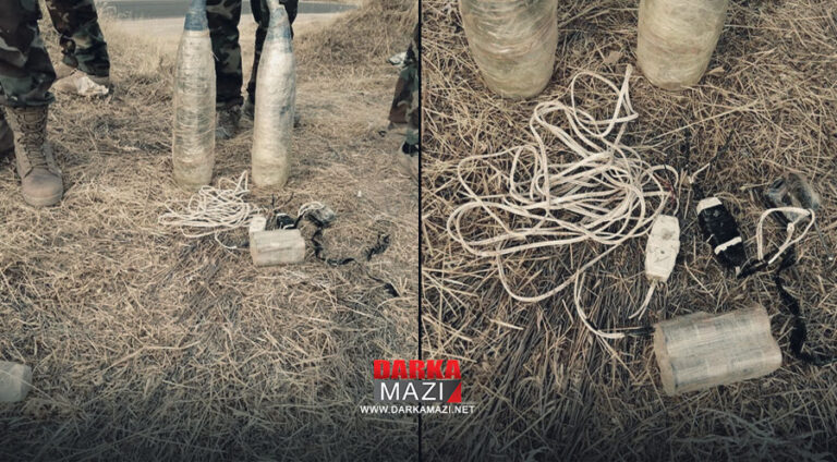 30 kîlo TNT ya ku PKKê li ser rêya sivîla danîbû hat pûçkirin
