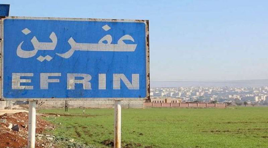 Artêşa Tirkiyê li herêma Efrînê 35 malbatên Kurd girtin