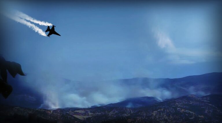 Bi sedema PKKê îro jî xaka başûr hat bombebaran kirin
