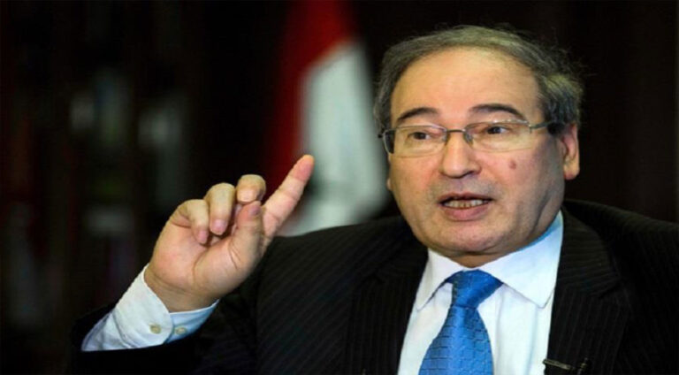 Wezîrê Karên Derve yê Sûriyê: Divê Tirkiye hêzên xwe demildest ji Sûriyê vekişîne