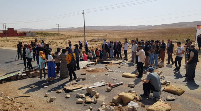 PKKê jin û zarokên Şengalê bi darê zorê derxistin caddeyan