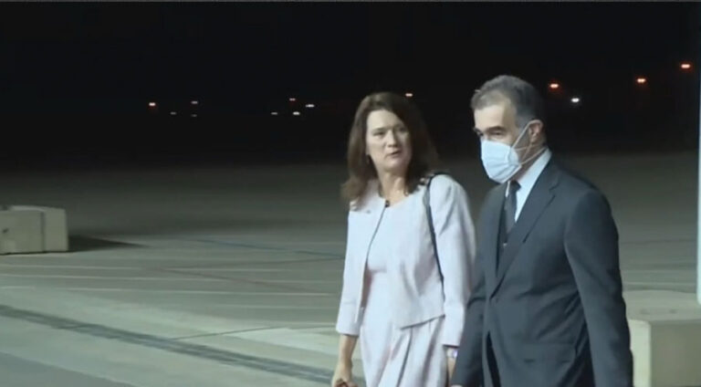 Wezîra Derve ya Swêdê gihişt Hewlêrê