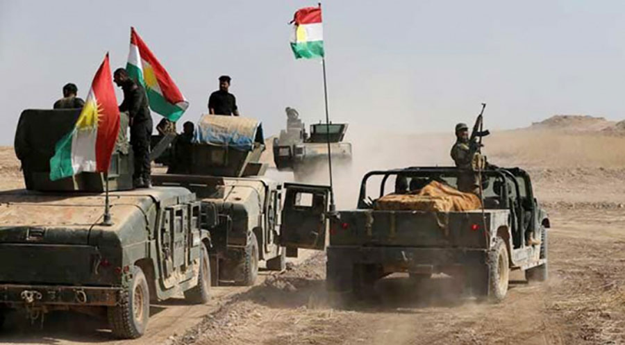 Bombeyekî çandî bi karwanekî hêzên Pêşmerge de teqiya