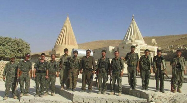 Li Şingalê çekdarên PKKê xwe radestî hêza Pêşmerge dikin