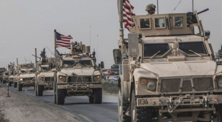 Artêşa Rejîma Sûriyê li Qamişloyê rêgirî li hêzeke Amerîkayê kir