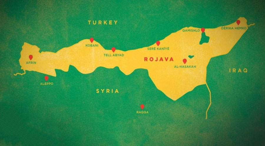 Şandeke Sûdanî bi berpirsên Rêveberiya Rojava re civiya