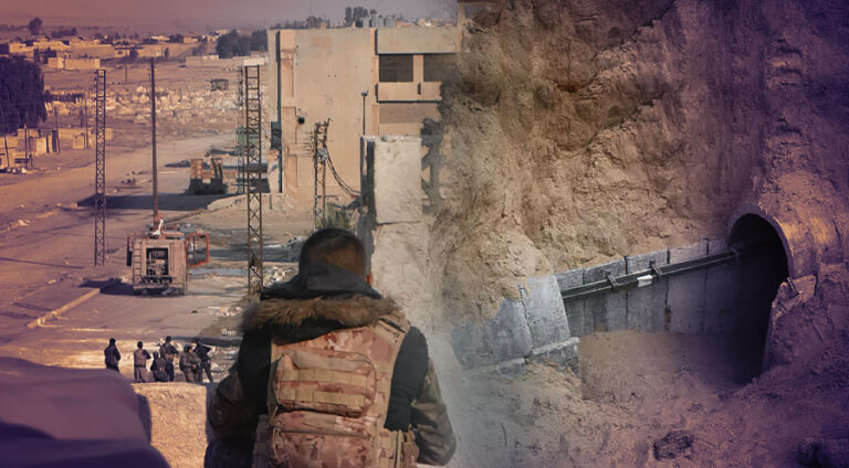Dorên 600 terorîstên Hesekê di tunêlên PYD’ê re reviyane