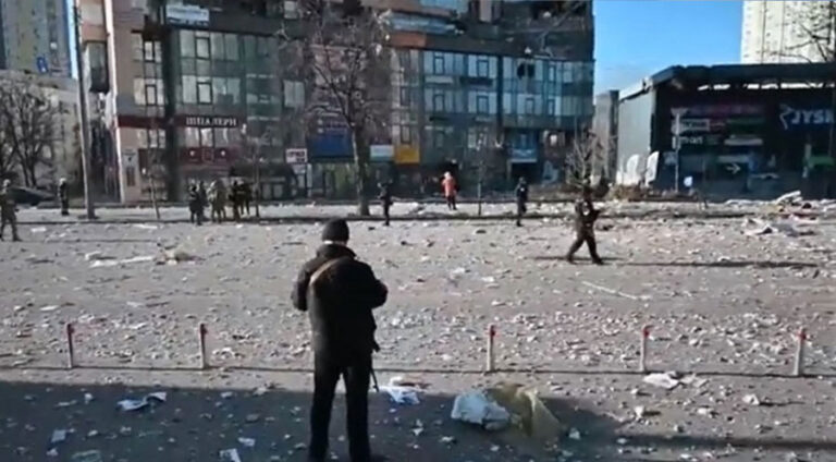 Ziyanên canî yên li Kîevê hatin ragihandin