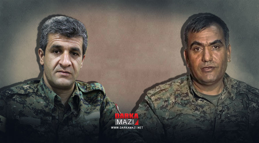 Bi sedema nûçeyeke"Darka Mazî" şer di nêvbera rayedarên YPGê de çêdibe